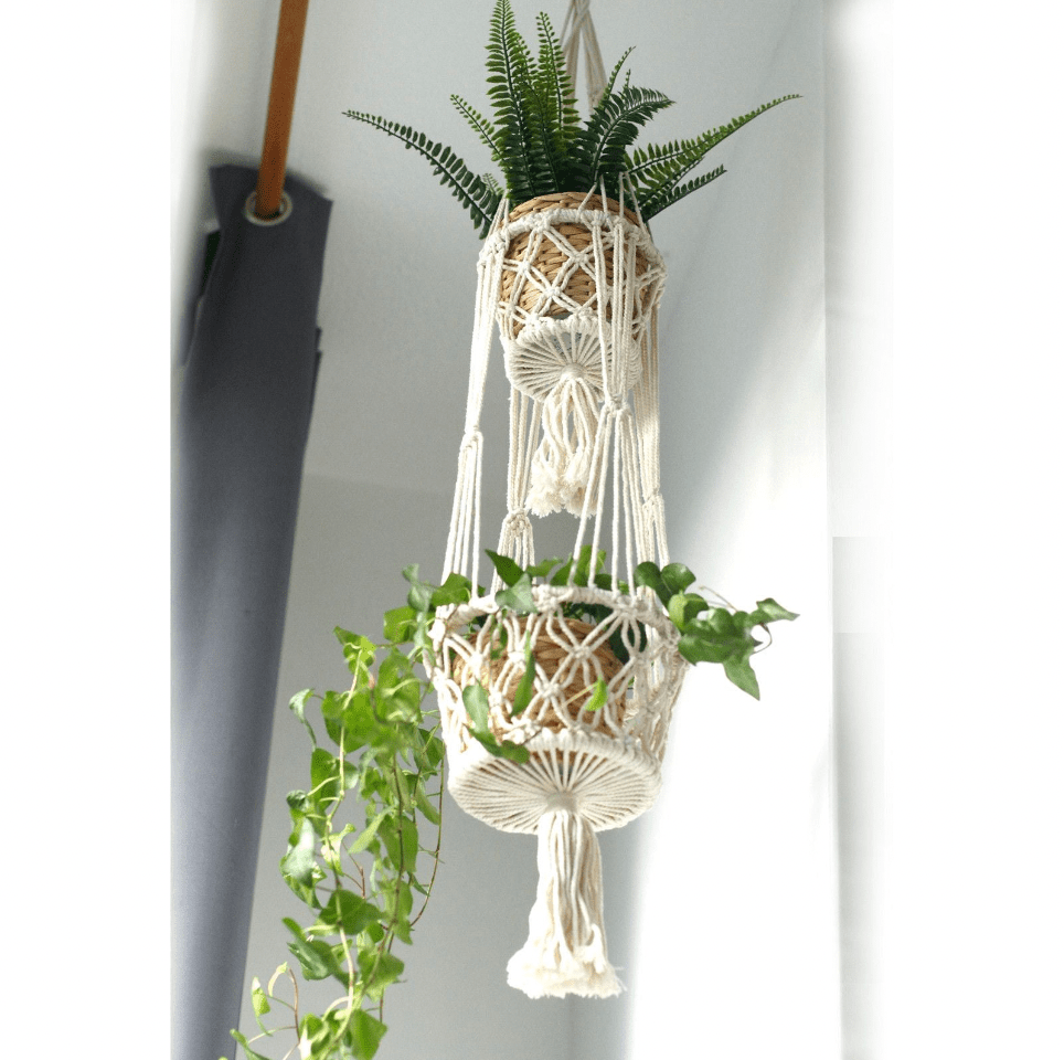 Décoration en Macramé Artisanale – Suspensions & Macramé Bohème