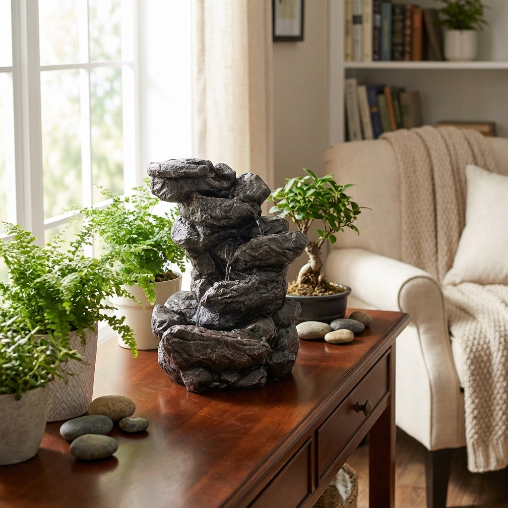 Fontaines de Table : L'Énergie de l'Eau en Intérieur