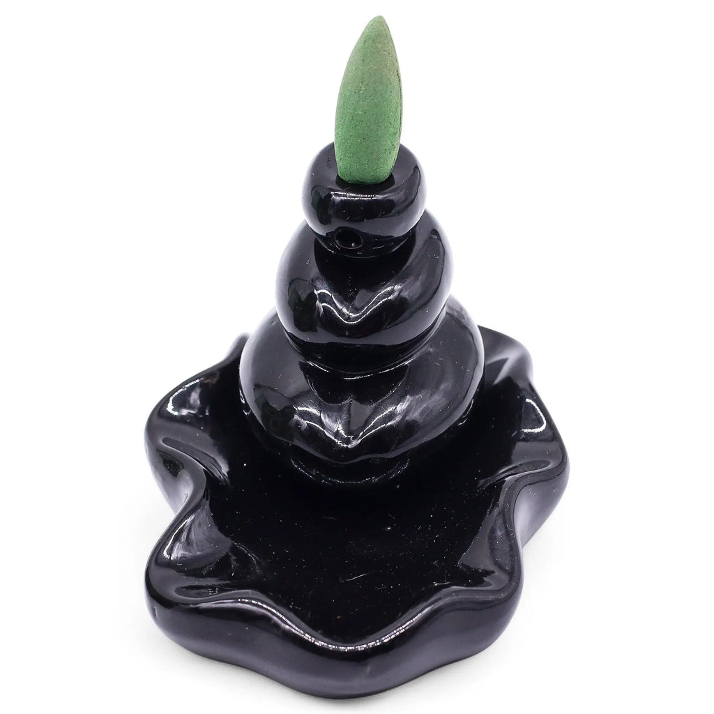 Encens à reflux Forêt tropicale – Cônes backflow pour brûleur d’encens cascade (10 pièces) AWGifts Dropship