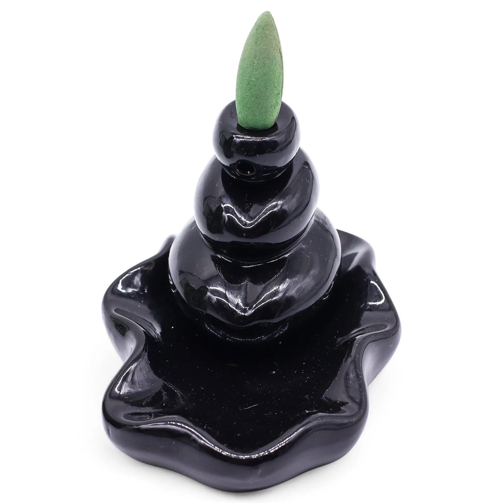 Encens à reflux Forêt tropicale – Cônes backflow pour brûleur d’encens cascade (10 pièces) AWGifts Dropship