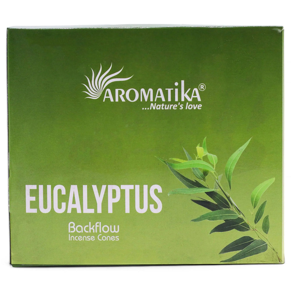 Encens à reflux Eucalyptus – Cônes backflow pour brûleur d’encens cascade (10 pièces) AWGifts Dropship