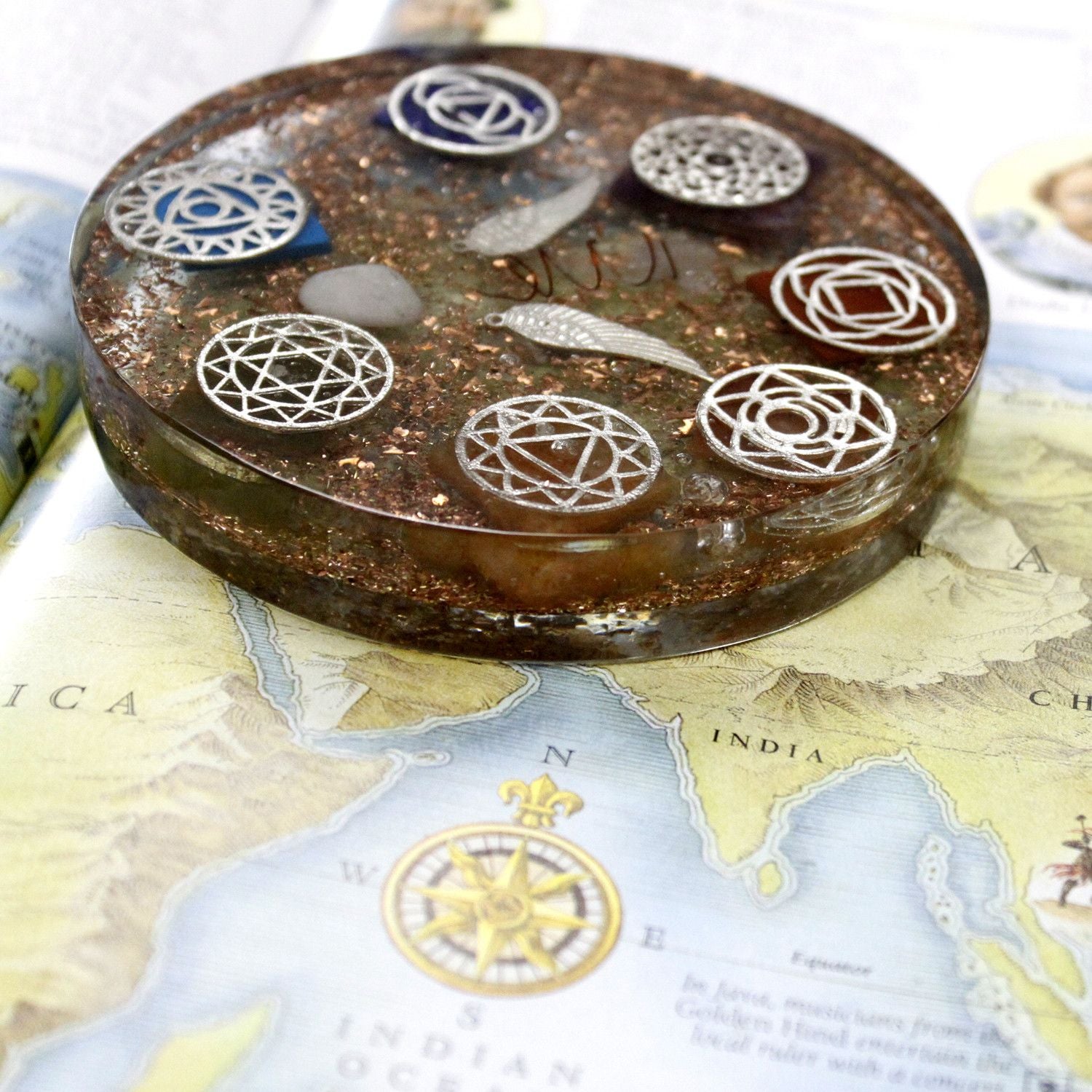 Orgonite Chakra - Ange