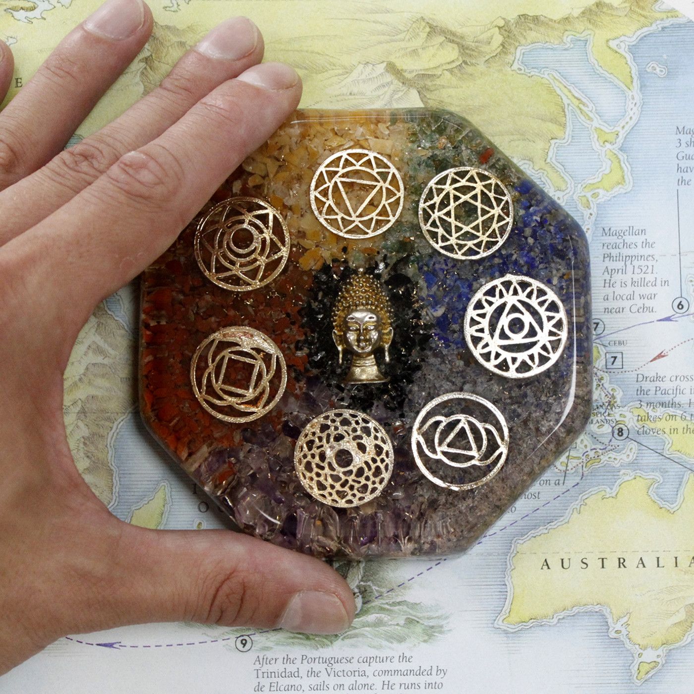 Orgonite Chakra - Ange