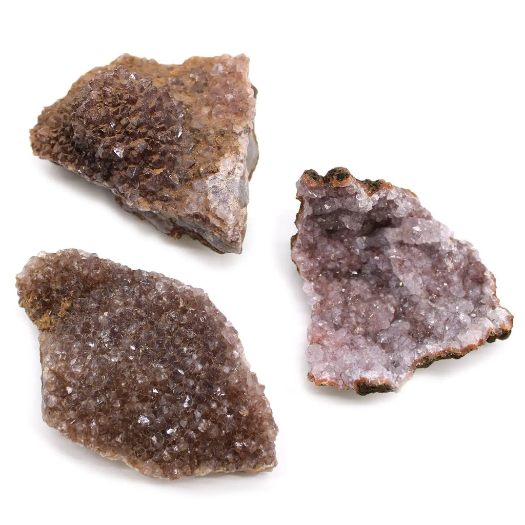 Plateau de 20 Améthystes Naturelles du Maroc – Qualité Supérieure (1,9 kg) AWGifts Dropship