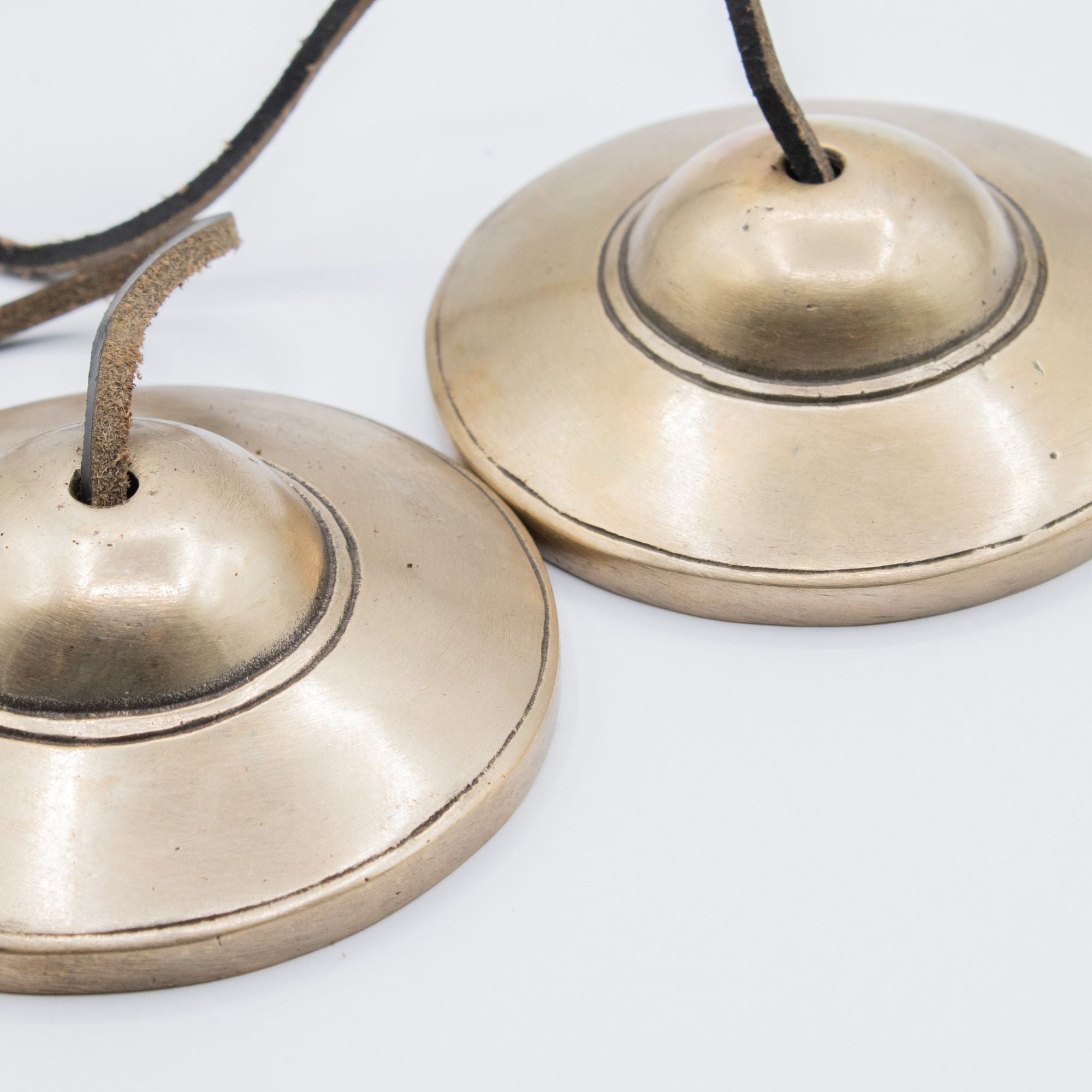 Tingsha tibétaines en laiton – 7,5 cm