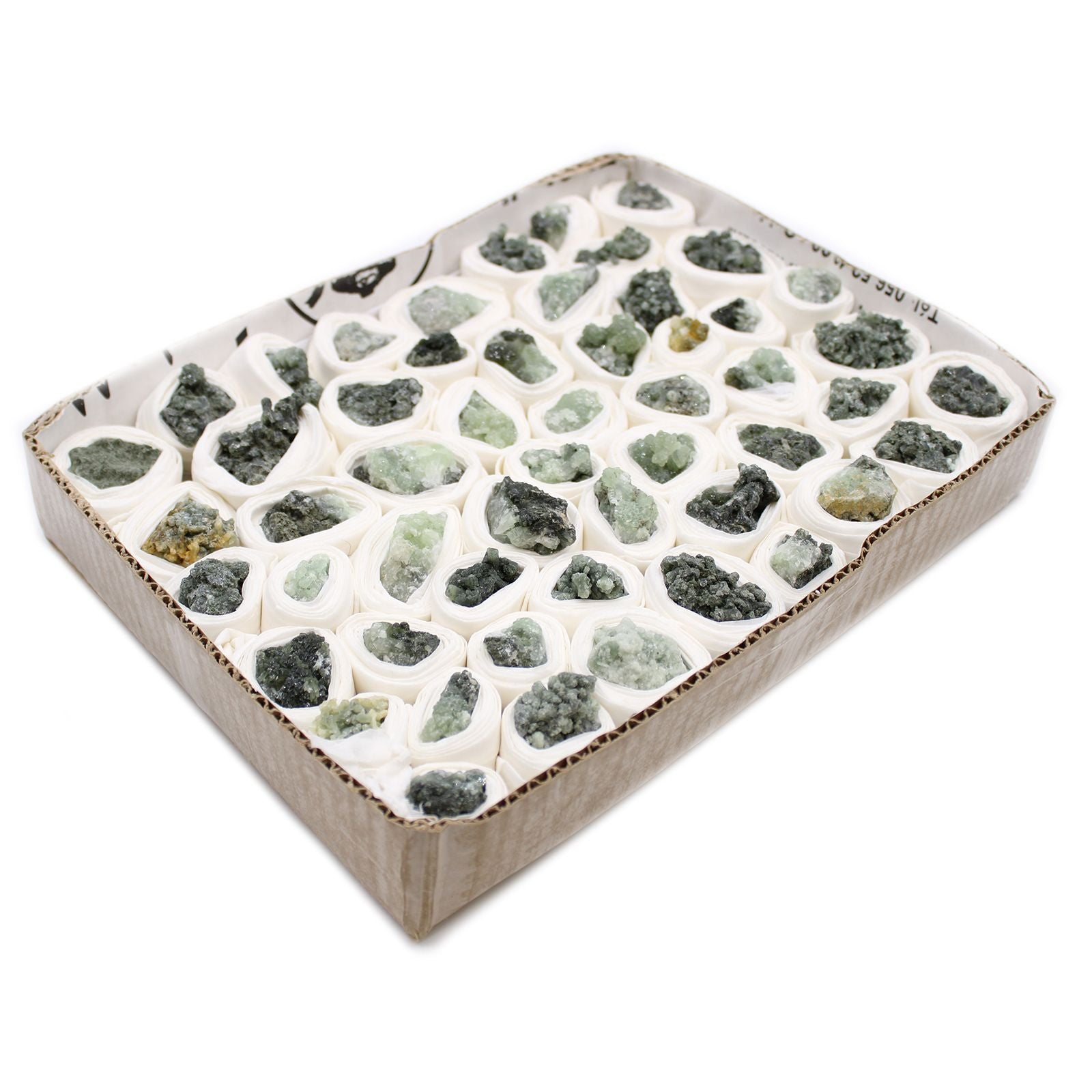 Prehnite - Spécimens minéraux naturels (environ 100 pièces)