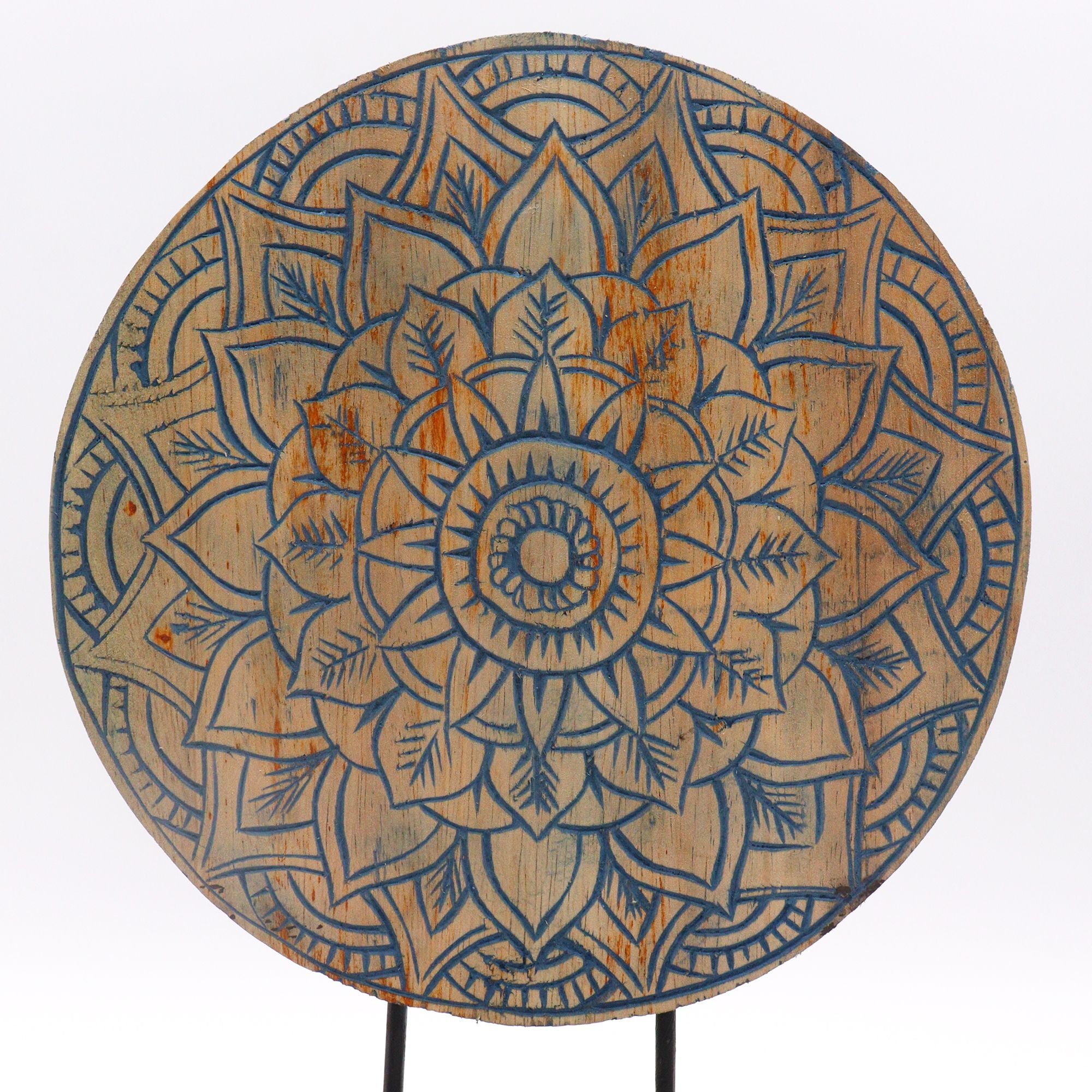 Ensemble Feng Shui Bouddha – Mandala Fleur Bleu (2 modèles)