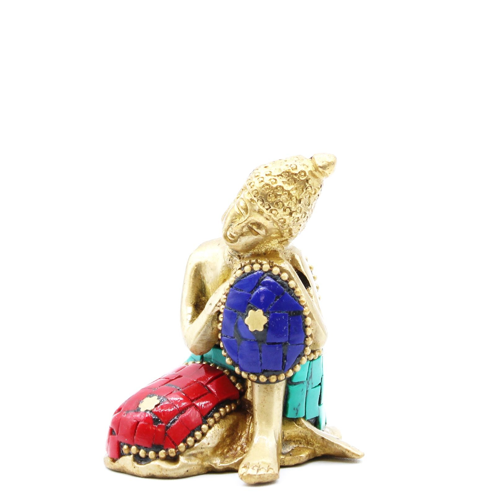 Statue de Bouddha en Laiton – Geste de Méditation – 6,5 cm