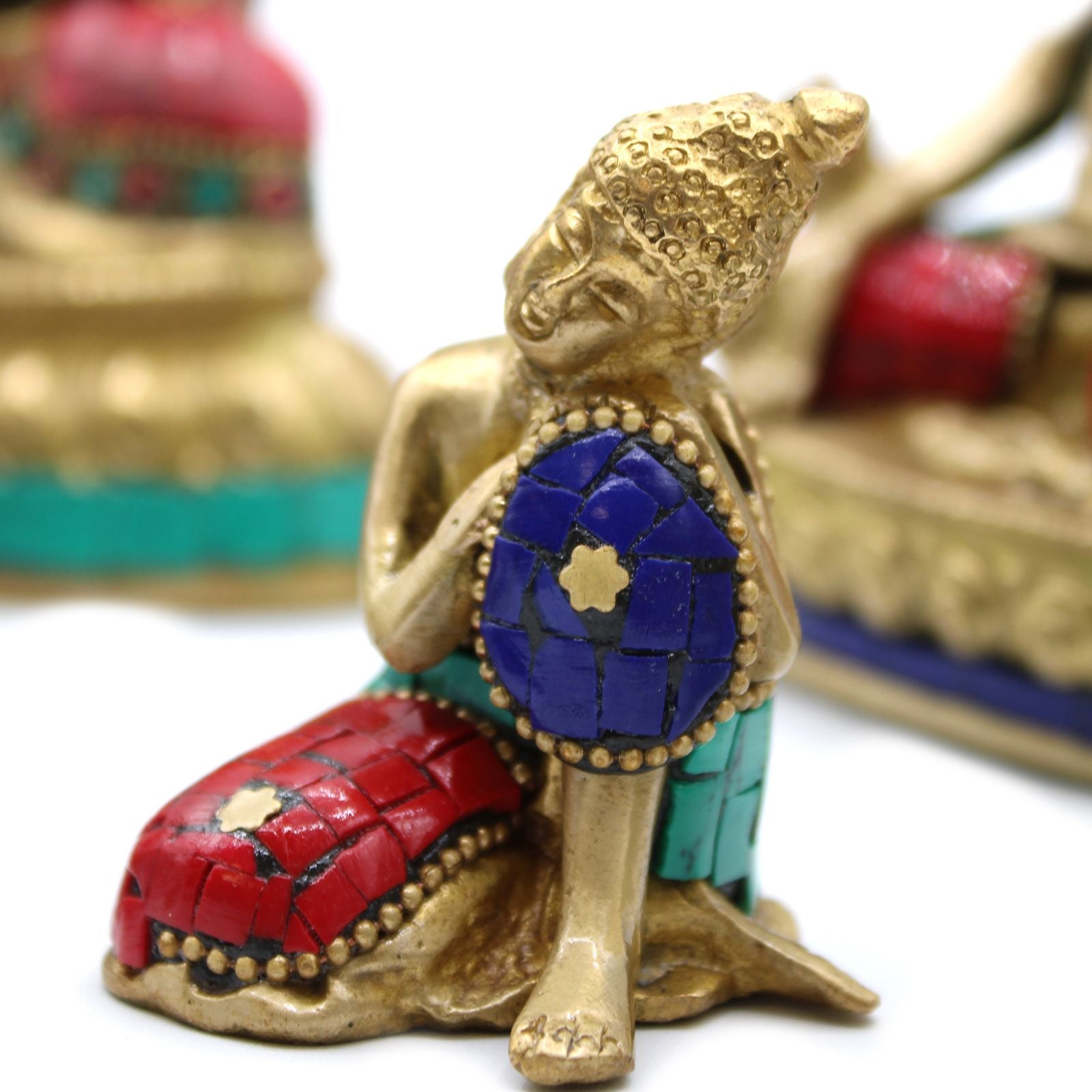 Statue de Bouddha en Laiton – Geste de Méditation – 6,5 cm