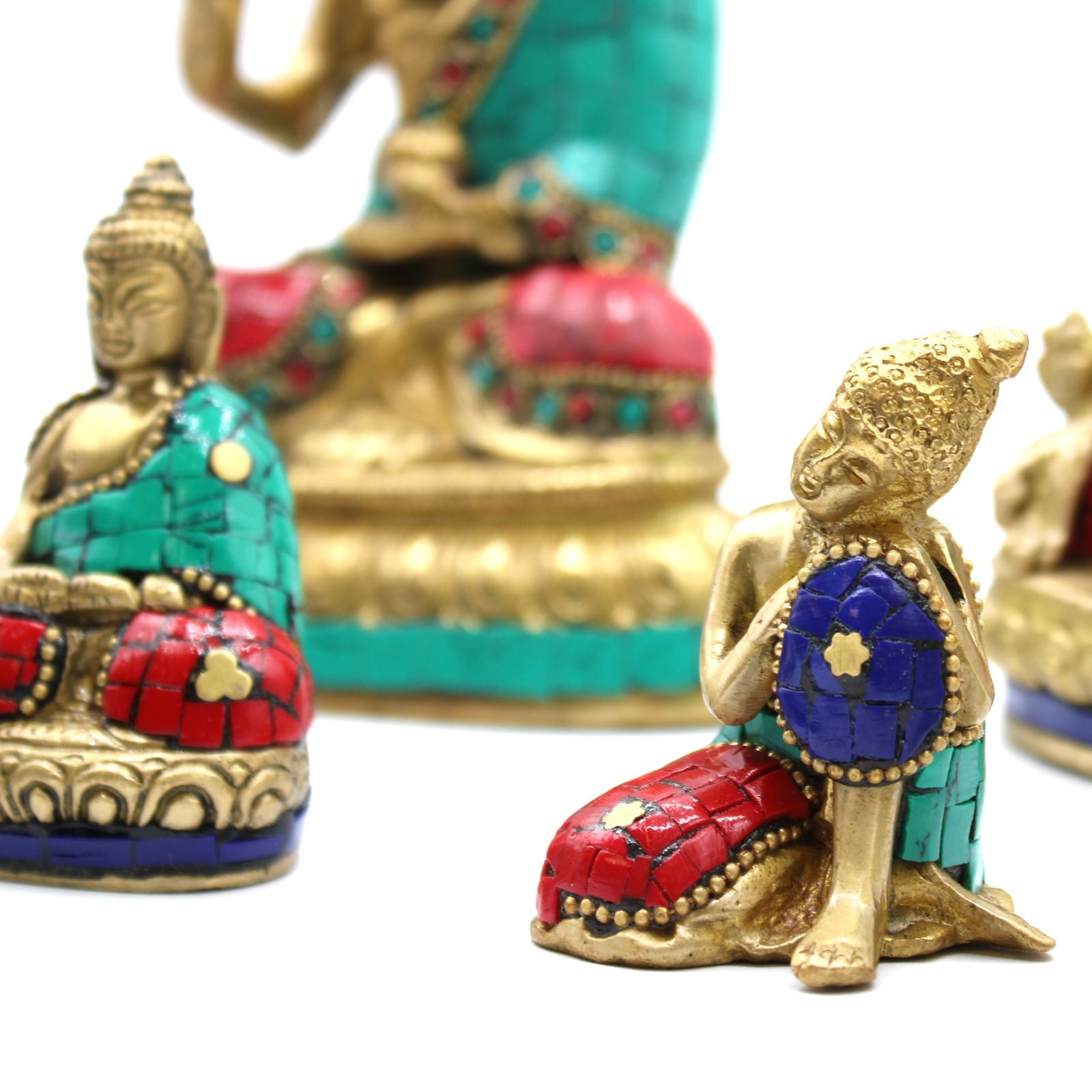 Statue de Bouddha en Laiton – Geste de Méditation – 6,5 cm