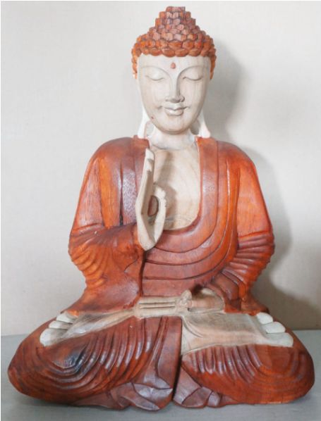 Statue de Bouddha - 40 cm - Transmission d’enseignement