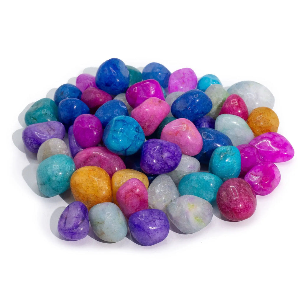 Pierres énergétiques multicolores – Quartz craquelé pour méditation et chakras (1 kg) AWGifts Dropship