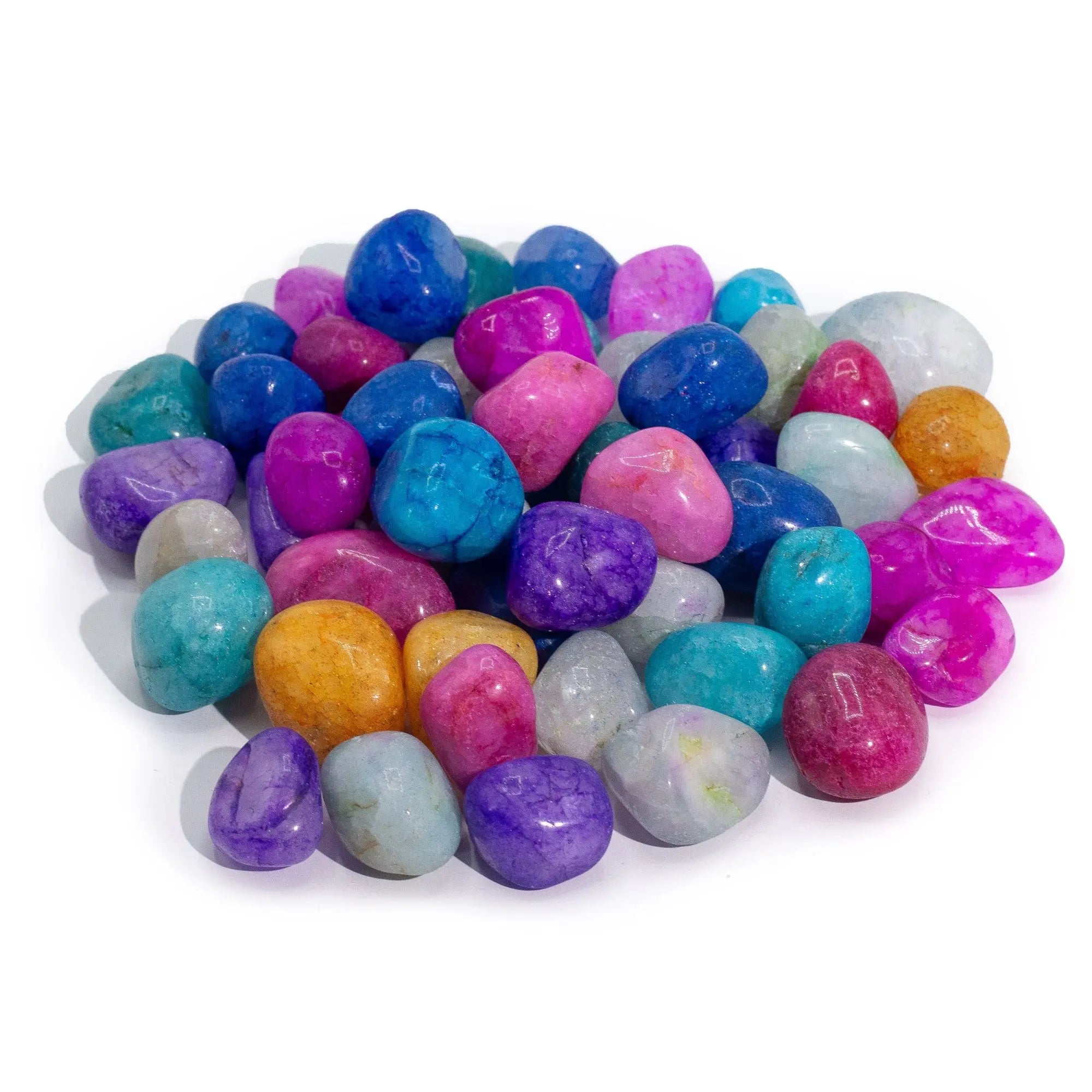 Pierres énergétiques multicolores – Quartz craquelé pour méditation et chakras (1 kg) AWGifts Dropship
