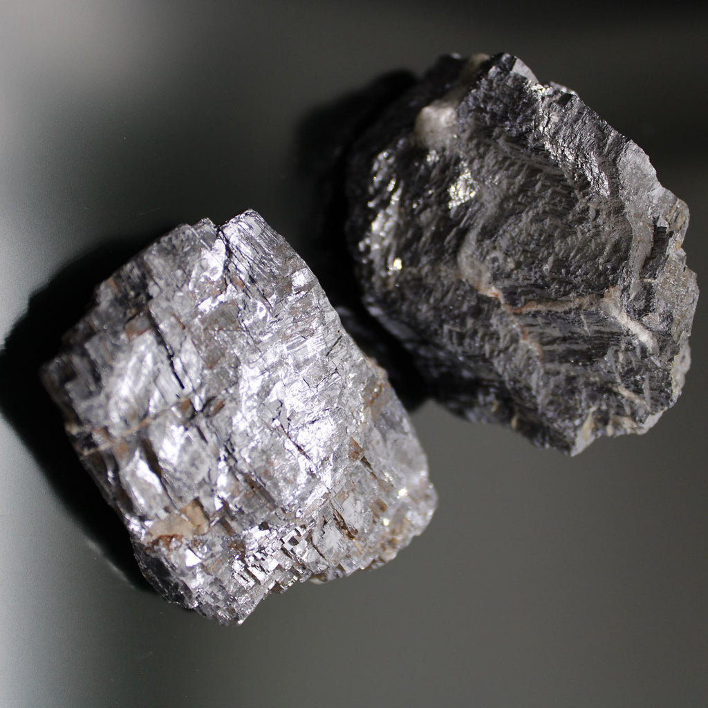 Galenit – Natürliche Mineralienproben (ca. 80 Stück)