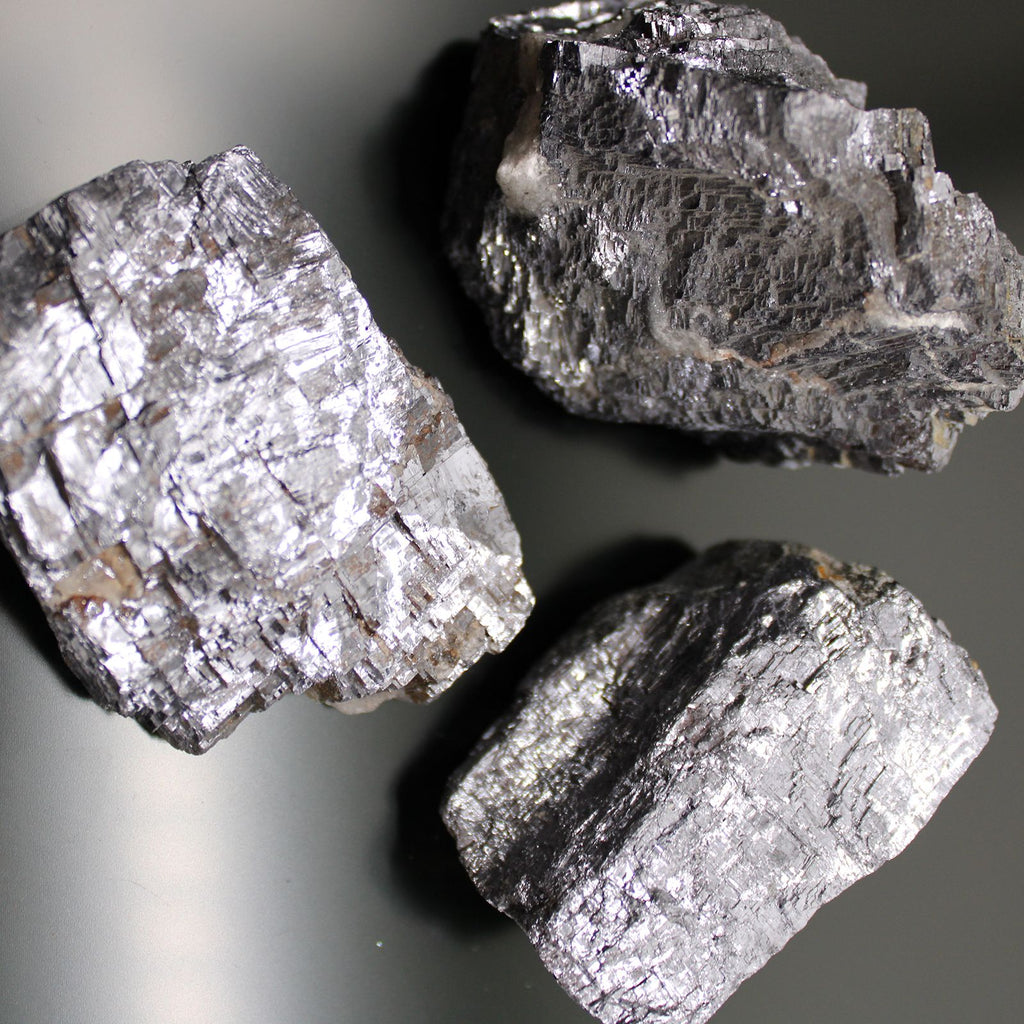 Galenit – Natürliche Mineralienproben (ca. 80 Stück)