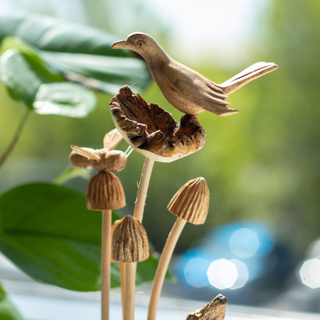décoration nature en bois fait main