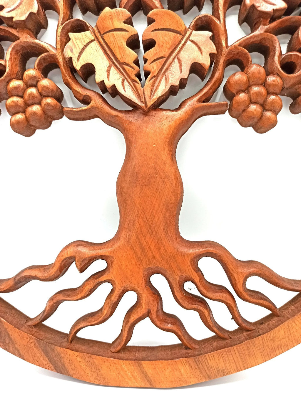 Panneau Arbre de Vie – Raisins – 40 cm - Karmic Artisan