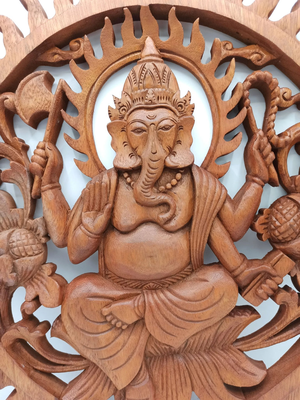 Panneau Ganesh – 40 cm - Karmic Artisan