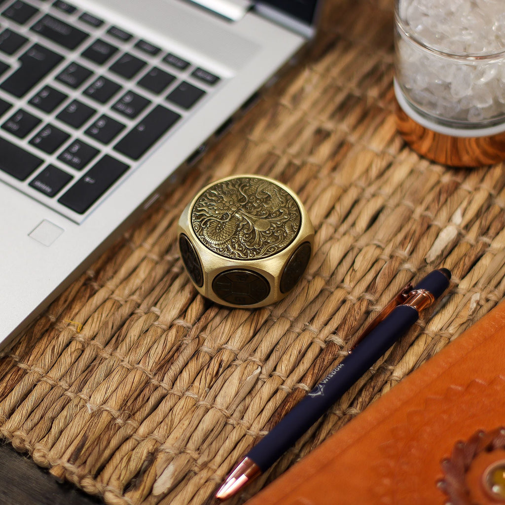 Spinner Feng Shui Dragon – Pouvoir & Richesse - Karmic Artisan